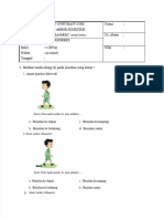 PDF Soal Pas Pjok Kelas 2 Semester 1