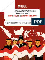 Modul Projek - Rajin Ibadahku, Sehat Jiwa Dan Ragaku 0 - Fase D-1