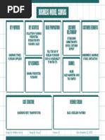 Green Grid Business Model Canvas Brainstorm