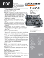 F3514GSI: VHP Series Four Gas Engine