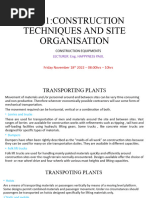 SC 401 Lecture 02-2 TRANSPORTATION EQUIPMENT