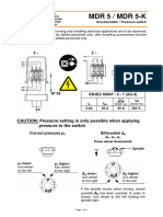 Pressure Switch MDR5