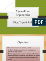 Agricultural Ergonomics