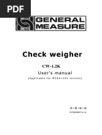 CW 1.2K Checkweigher