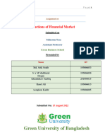 Function of Financial Market Aassignmnet