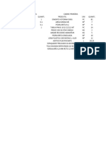 Lista de Materias