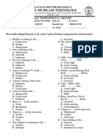 Soal Bahasa Inggris Kelas 2