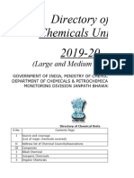 Directory of Chemical Units 2019-20