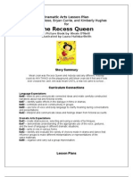 Drama Lesson Plan For The Recess Queen