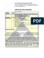 2022 Mechatronics Servicing NC2