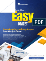 Easy Omzet Modul 3 - Contekan Copywriting Ampuh Untuk Genjot Omzet