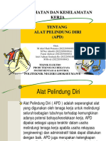 Kelompok 2 Alat Pelindung Diri (APD)