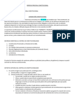 Derecho Procesal Constitucional