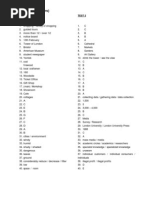 IELTS4 Answer Keys For Listening