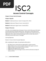 ISC2 3 Access Control Concepts