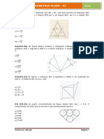 Lista de Geometria - 02