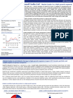 Sanofi India LTD - IC - Market Leader in High Growth Segment