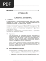 Autoestima Empresarial en Las Organizaciones Actuales