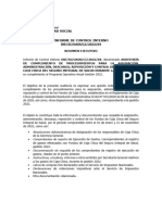 Sinec Informe de Control Interno