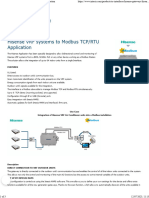 Hisense VRF Systems To Modbus TCP - RTU Application