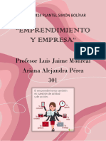 Disco Emprendimiento y Empresa