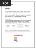 Técnicas de Estudio