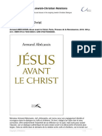 Jesus Avant Le Christ