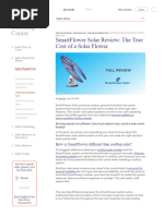 SmartFlower Solar Review - The True Cost of A Solar Flower