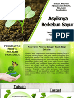 P5 (Fase B) - Kearifan Lokal - Berkebun Sayur