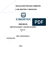 Guia Del Proyecto de Importaciones y Exportaciones Ciclo 5