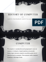 History of Computer