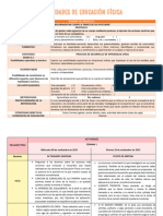 Actividades de Educación Física e Inglés 3