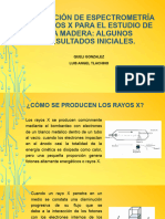 Espectrometría de Rayos X en Madera