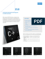 Factsheet Kone KSP 858 Touchscreen - tcm146 18645