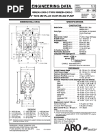 Sales & Engineering Data: 20 - 120 6662A3-XXX-C THRU 6662B4-XXX-C 2'' Non-Metallic Diaphragm Pump