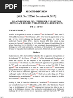 W Land Holdings, Inc. v. Starwoods Hotels, G.R. No. 222366 (2017)