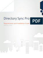 Directory Sync Pro 6.0 Requirements and Installation Guide