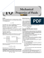 Chapter - 10 Mechanical Properties of Fluids