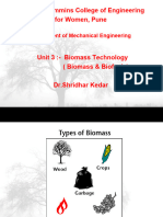 Unit 3 - Biomass Technology