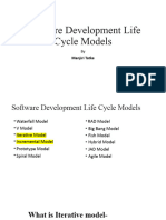 4 SDLC Model Iterative Model Incremental Model