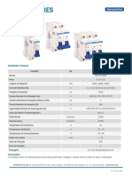 Data Sheet Disjuntor Tramontina