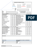 Check-List Inspección Vehiculos