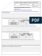 Atividade Sobre Balanceamento de Reações Pelo Método Da Tentativa - 2º Ano