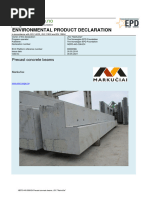 FOUNDATION - Concrete Beams Prefabricated