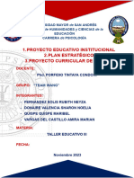 Proyectos Taller Educ - Team Wang