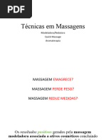 Técnicas em Massagens - AULA 4