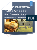 Plan Operativo Anual Depart Talento Humano