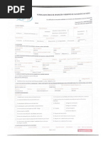 Formulario Único de Afiliación y Registro de Novedades Al SGSSS