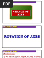 Rotation of Axis