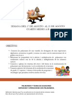 Funciones y Procesos Infinitos 4° Medios A B Semana 21